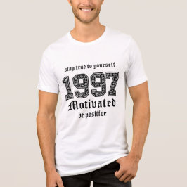 T-shirt En Tri-matière Tee graphique motivationnelle - Restez fidèle à vo