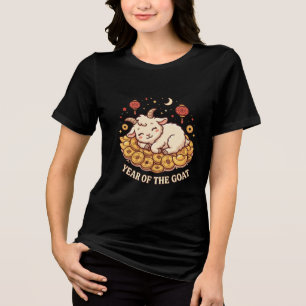 T-shirt En Tri-matière Tee-shirt de la chance pour l'année du feu et du c