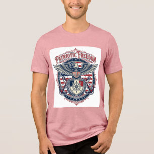 T-shirt En Tri-matière Tee-shirt graphique vectoriel prépa côtier patriot
