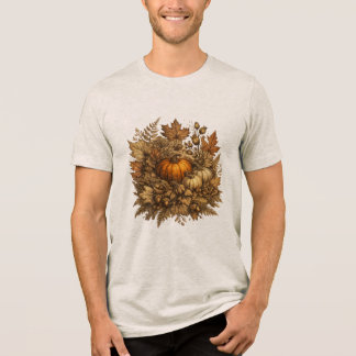 T-shirt En Tri-matière Tee-shirt homme Antique Botanical Fall Halloween