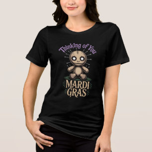 T-shirt En Tri-matière Tee-shirt Mardi Gras Pensée pour toi