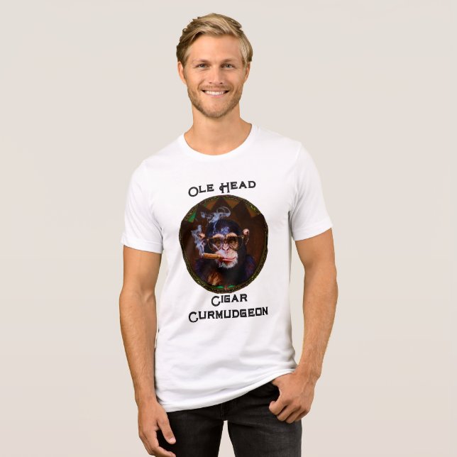T-shirt En Tri-matière Tee - shirts pour le Cigar Aficionado (Recto plein)