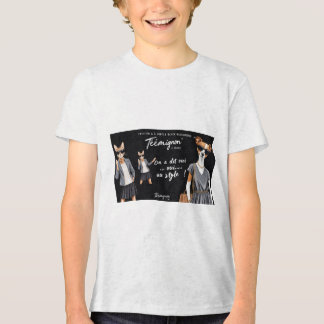 T-SHIRT EN TRI-MATIÈRE TEEMIGNON