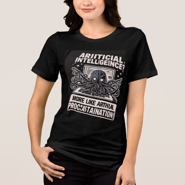 T-shirt En Tri-matière Tentacs de protestation (Recto)