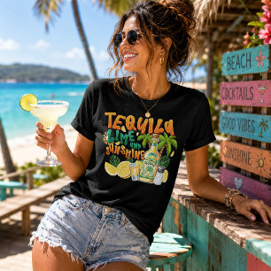 T-shirt En Tri-matière Tequila, Citron & Soleil 