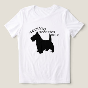 T-shirt En Tri-matière Térrier écossais