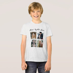 T-shirt En Tri-matière Texte personnalisé et image x4
