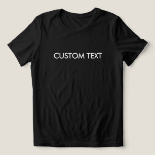 T-shirt En Tri-matière Texte personnalisé pour femmes Cadeau avec nom per