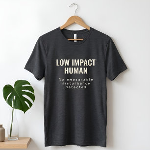 T-shirt En Tri-matière Texte universitaire   Faible impact humain   Tri-M