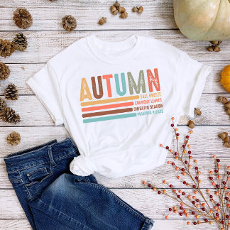 T-shirt En Tri-matière Thanksgiving Automne Automne Chandails Citrouille 
