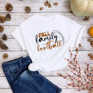 T-shirt En Tri-matière Thanksgiving Fall Family Football Fun