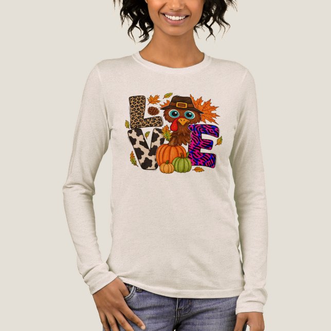 T-shirt En Tri-matière Thanksgiving Live Sublimation (Recto)