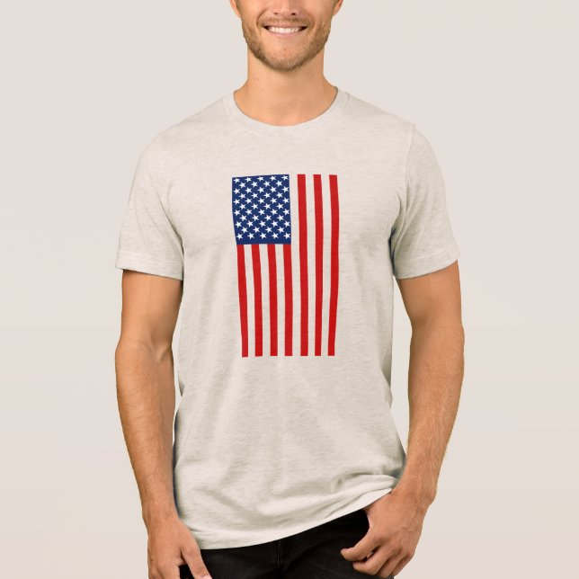 T-shirt En Tri-matière The Red White and Blue  (Recto)