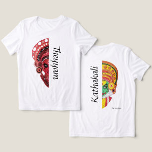 T-shirt En Tri-matière Theyyam-Kathakali Fusion - L'esprit audacieux du K