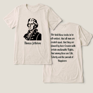 T-shirt En Tri-matière Thomas Jefferson