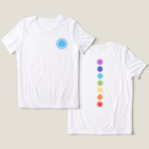 T-shirt En Tri-matière Throat Chakra   T-shirt Vishuddha
