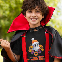 Tic ou Treat Boo personnalisées Drôle Halloween