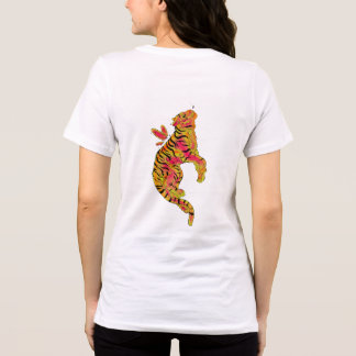 T-shirt En Tri-matière Tigre surréaliste Neon