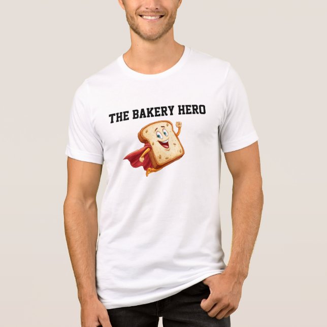 T-shirt En Tri-matière Toast Hero: Super Slice (Recto)