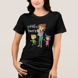 T-shirt En Tri-matière Toddler Tamer Babysitting Humour nouveauté