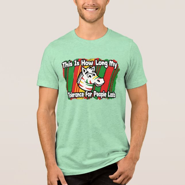 T-shirt En Tri-matière Tolérance (Recto)