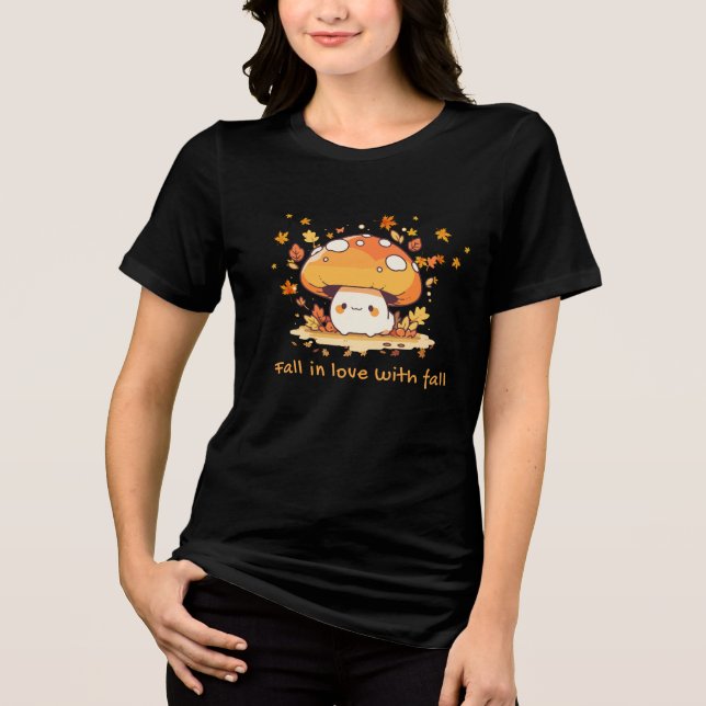 T-shirt En Tri-matière Tomber amoureux de l'automne (Recto)