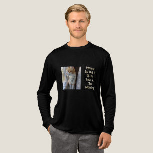 T-shirt En Tri-matière Tomcat, Photo Et Texte Personnalisables, Texte Drô