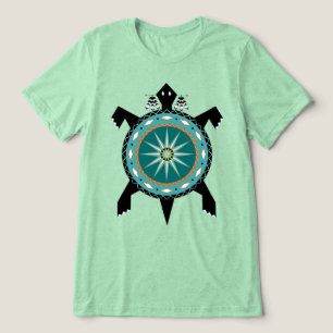 T-shirt En Tri-matière Tortue autochtone