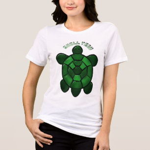 T-shirt En Tri-matière Tortue mignonne personnalisée et sur mesure