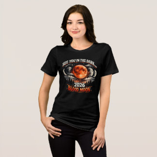 T-shirt En Tri-matière Total Lunar Eclipse “Blood Moon” T‑Shirt