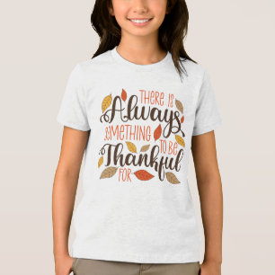 T-shirt En Tri-matière Toujours Quelque Chose À Remercier Pour