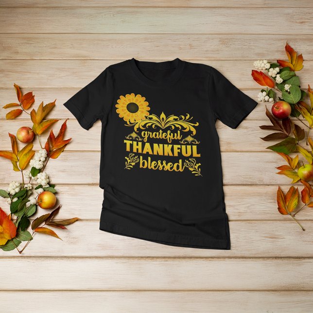 T-shirt En Tri-matière Tournesol Gratuit, Gentil, Béni (Créateur téléchargé)