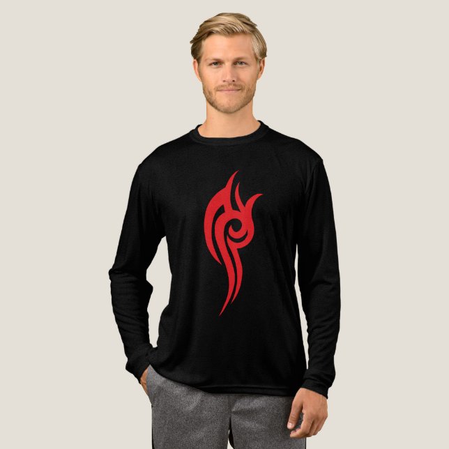 T-shirt En Tri-matière Traditional Tattoo Art Inspired Design (Recto complet)