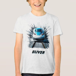 T-shirt En Tri-matière Train à Grande Vitesse à Balles