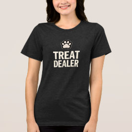 T-shirt En Tri-matière Traiter le concessionnaire drôle chien amoureux fe