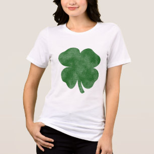 T-shirt En Tri-matière Trèfle Vintage
