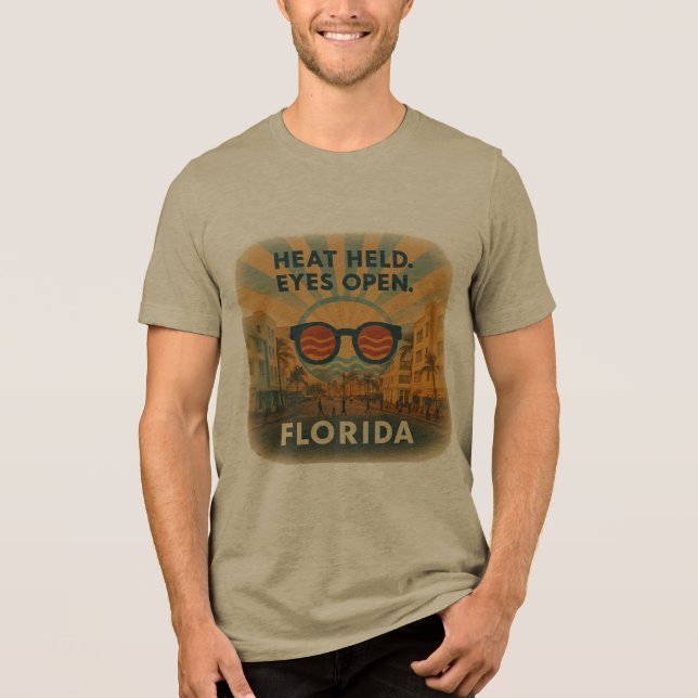 T-shirt En Tri-matière Tri-mélange Miami Tee | Vêtements doux (Recto)