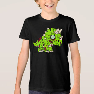 T-shirt En Tri-matière Triceratops Zombie