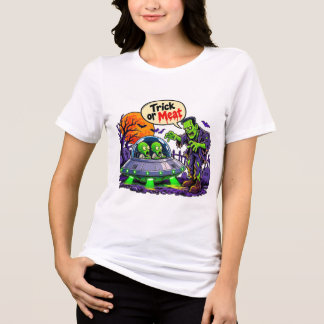 T-shirt En Tri-matière Trick Or Meat – Humour d'Halloween