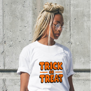 T-shirt En Tri-matière Trick or Treat Moderne Femme Halloween