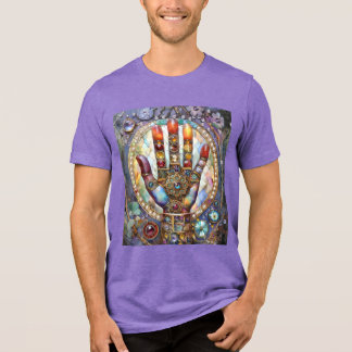 T-shirt En Tri-matière Troisième œil Mystique Paume