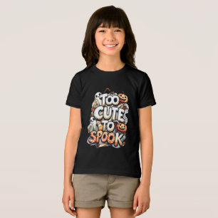 T-shirt En Tri-matière Trop Mignonne Pour Parler -Halloween