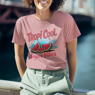 T-shirt En Tri-matière Tropi Cool Sugar Vibes 