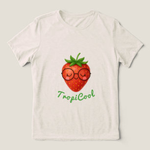 T-shirt En Tri-matière TropiCool Strawberry - mignon été