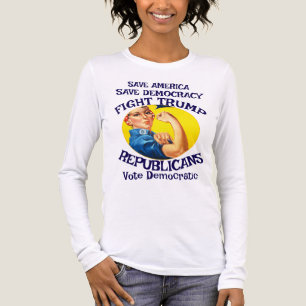 T-shirt En Tri-matière Trump Masturbation Sénateur Congrèsman Train MAGA 
