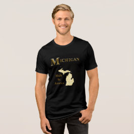 T-SHIRT  EN TRI-MATIÈRE TRUMP  MICHIGAN WATCH