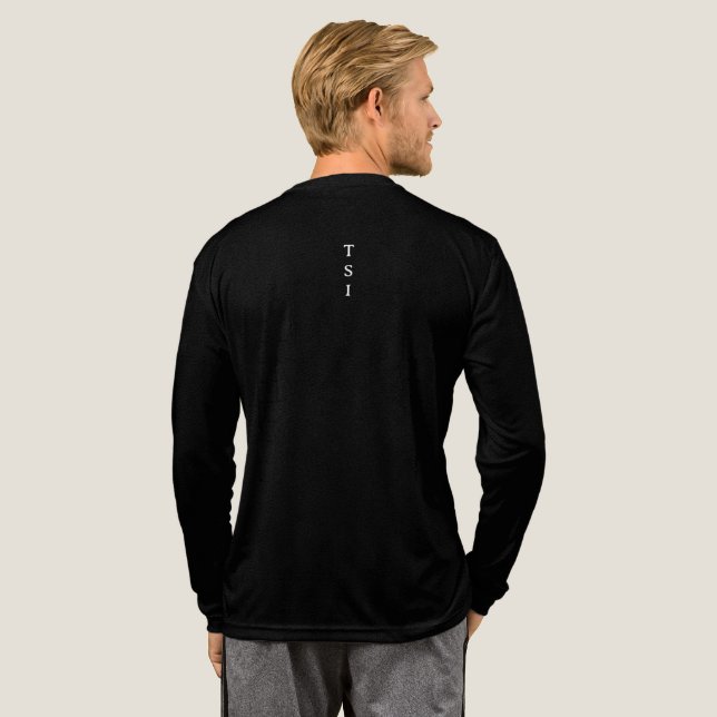 T-shirt En Tri-matière TSI (Taoist Studies Institute) Simple Initials - (Verso complet)