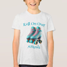 Turquoise Neon Rollerskate fête d'anniversaire Per