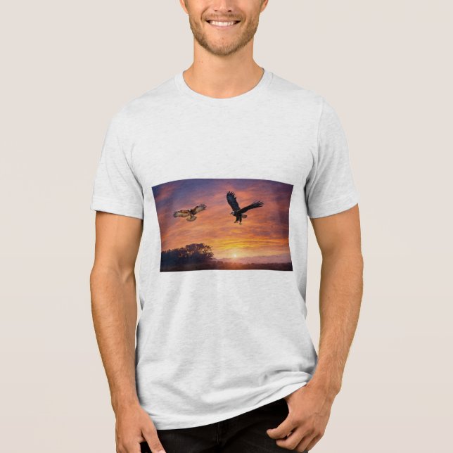 T-shirt En Tri-matière Twilight Wings: The Eagle and the Owl (Recto)