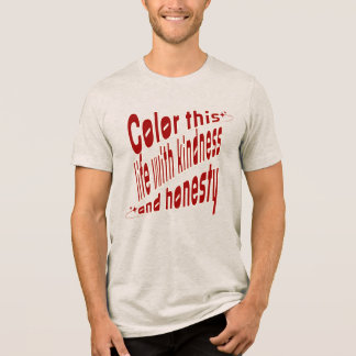 T-shirt En Tri-matière Typographie Rétro Inspirante